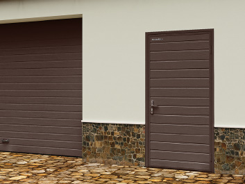 Гаражные двери модели «Ультра» стандартных размеров