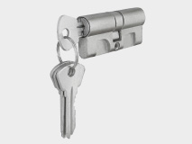 Цилиндровый механизм из алюминия «ключ-вертушка» с 3 ключами в комплекте
