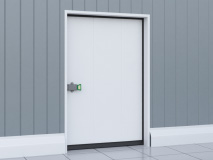 Дверь распашная для охлаждаемых помещений IsoDoor IDH1. Внутренняя сторона