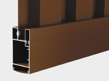 Лёгкая и надёжная калитка, уникальная конструкция из алюминия и профлиста